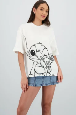 Playera over stitch dibujo