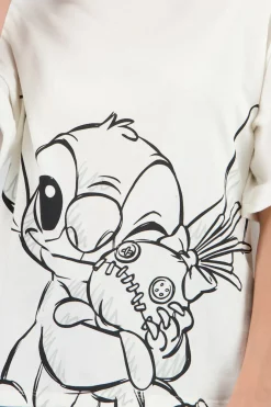 Playera over stitch dibujo