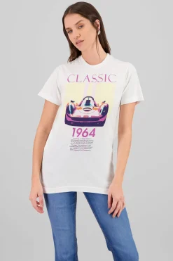Playera oversized coche classic