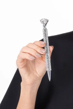 Pluma Diamante Aplicación Brillos