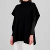 Poncho cuello alto sin mangas Hypsters