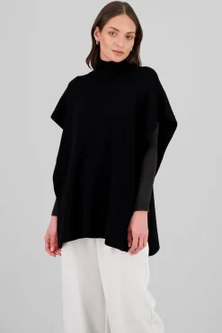 Poncho cuello alto sin mangas Hypsters