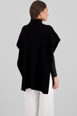 Poncho cuello alto sin mangas Hypsters