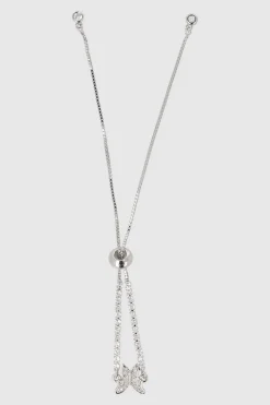 Pulsera mariposa brillos