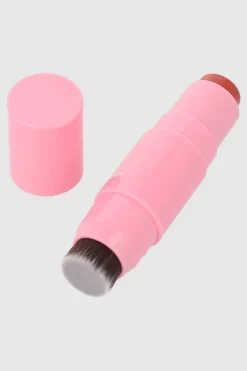 Rubor 3 en 1 mejillas ojos labios con brocha