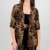 Saco detalle manga animal print