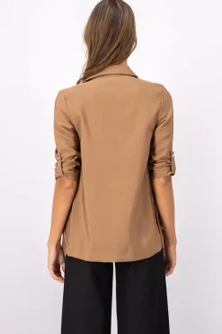 Saco Liso Manga Elevadores