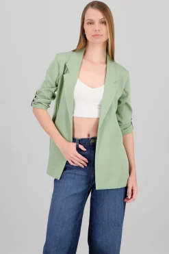 Saco Manga 3/4 Aberturas Laterales