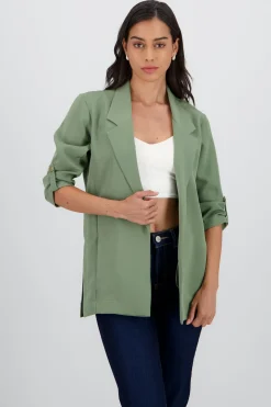 Saco Manga 3/4 Aberturas Laterales