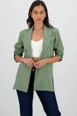 Saco Manga 3/4 Aberturas Laterales