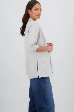 Saco Manga 3/4 Aberturas Laterales