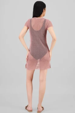 Salida de baño mini red manga corta