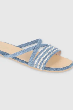 SANDALIA BRILLOS TIRAS