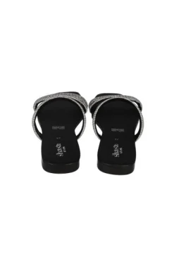 Sandalia cintas brillos