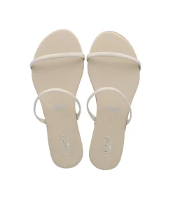 Sandalia cintas efecto piel