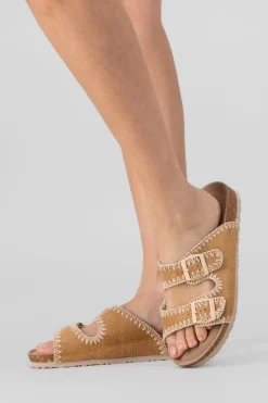 SANDALIA CORCHO DOS HEBILLAS