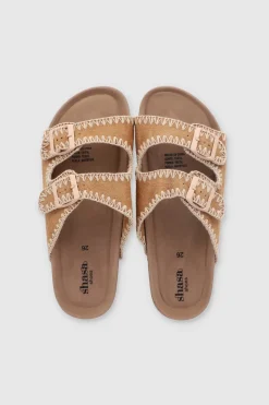 SANDALIA CORCHO DOS HEBILLAS