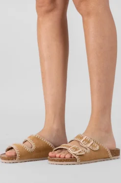 SANDALIA CORCHO DOS HEBILLAS