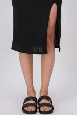 Sandalia Dos Tiras Brillos Slide