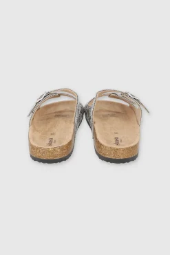 Sandalia Dos Tiras Chaquiras