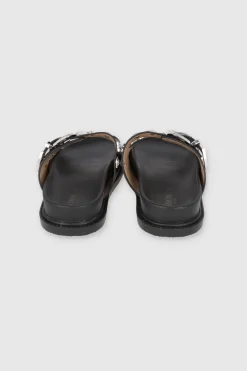 Sandalia dos tiras hebillas vaqueras