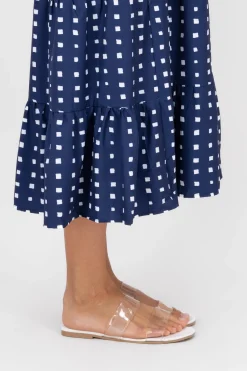 Sandalia Dos Tiras Transparentes