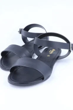 Sandalia efecto piel pulsera tobillo