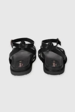 Sandalia gladiadora suela ancha