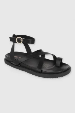 Sandalia gladiadora suela ancha