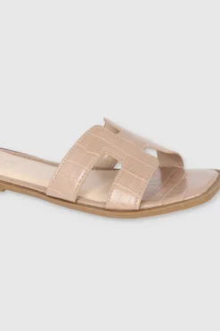 Sandalia graca croco