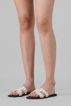 Sandalia greca brillos grandes