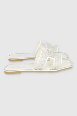 Sandalia greca cerco brillos