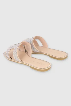 Sandalia greca cerco brillos