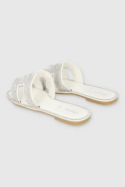 Sandalia greca cerco brillos