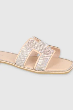 Sandalia greca cerco brillos