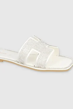 Sandalia greca cerco brillos