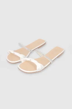 Sandalia Nudo Brillos