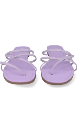 Sandalia pala tiras cruzadas