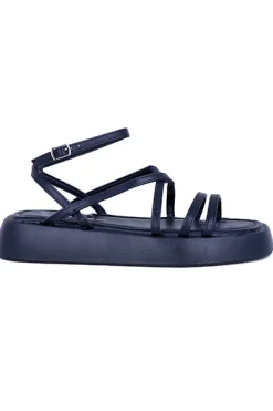 SANDALIA PLATAFORMA MULTITIRAS