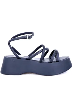 Sandalia Plataforma Multi Tiras