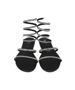 Sandalia pulsera brillos