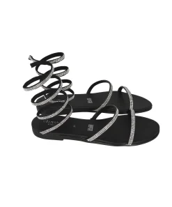 Sandalia pulsera brillos