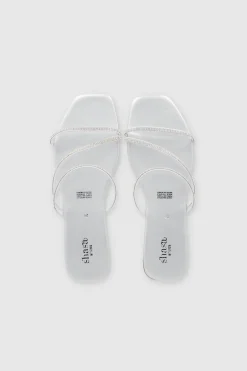 Sandalia Tiras Brillos