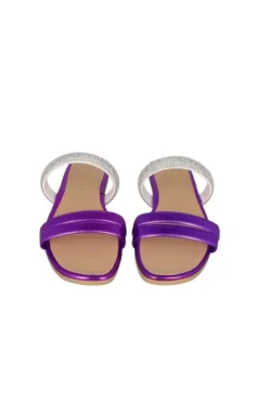 Sandalia Tiras Brillos