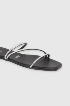 Sandalia Tiras Brillos