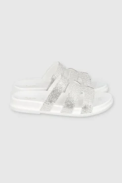 Sandalia Tiras Brillos Modernas