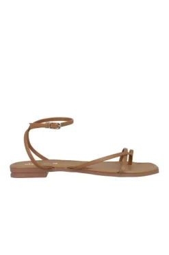 Sandalia Tiras Delgadas Anillo Dedo