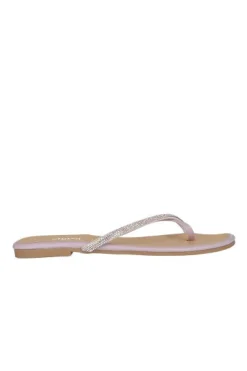 Sandalias anillo brillos