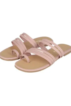 Sandalias cintas anillo dedo