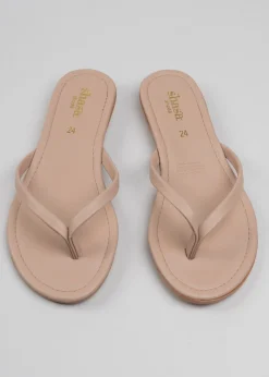 Sandalias flip flop tiras delgadas